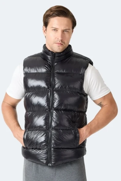 Slazenger Havaron  Erkek Siyah Şişme Yelek ürün görseli 1