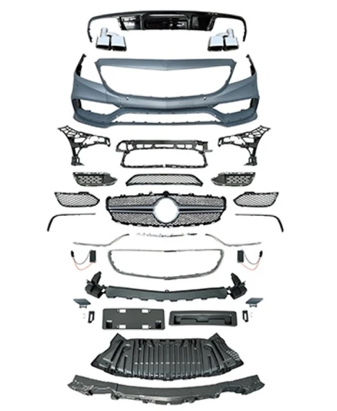 MERCEDES W218 UYUMLU MAKYAJLI CLS63 AMG BODY KIT 2011-2018 ürün görseli 1