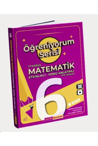 6. Sınıf Matematik Öğreniyorum Serisi 2025-2026 ürün görseli 1