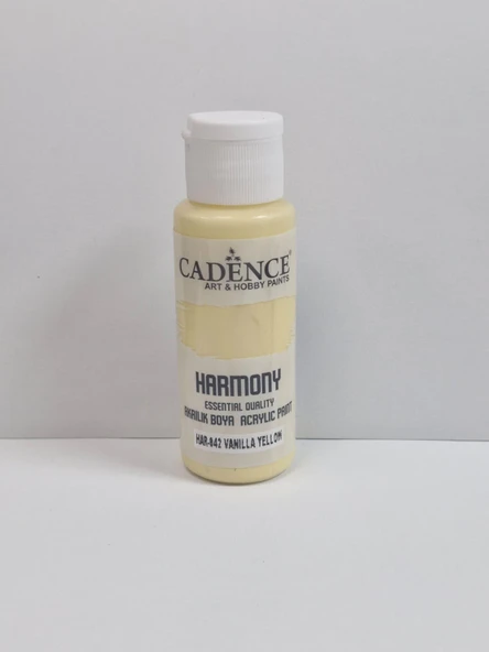 HARMONY AKRİLİK BOYA HAR-042 VANİLYA SARI 59ML ürün görseli 1