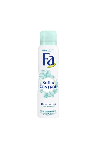 Fa SOFT AND CONTROL FRESH JASMINE SCENT 150 ML ürün görseli 1