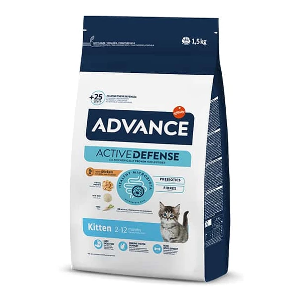 Advance Kitten Tavuklu Yavru Kedi Maması 1.5 Kg ürün görseli 1