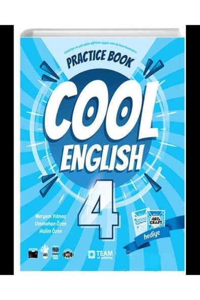 Team Cool English 4. Sınıf Practice Book (cool Art&craft 4 +quızzes) 2022 ürün görseli 1