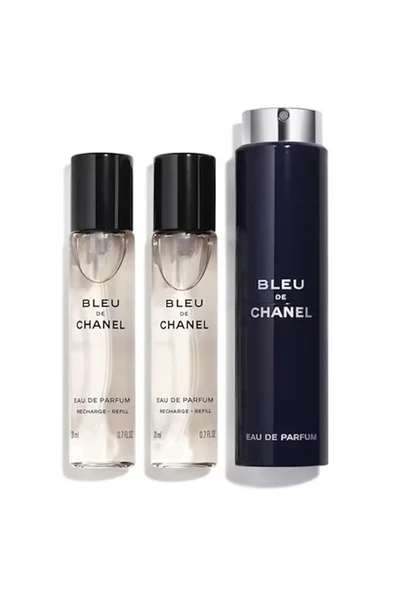 Chanel Bleu De Chanel Twist And Spray EDP 3*20 ml Erkek Parfüm ürün görseli 1