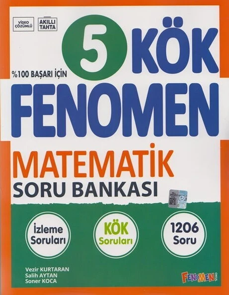 5. Sınıf Matematik KÖK Soru Bankası Fenomen Okul Yayınları ürün görseli 1