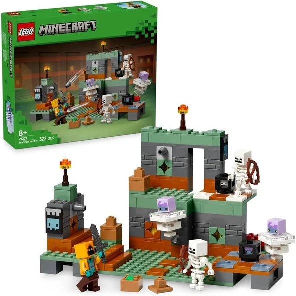 Orjinal Lego Minecraft Sınama Odası Lego Minecraft 21271 ürün görseli 1