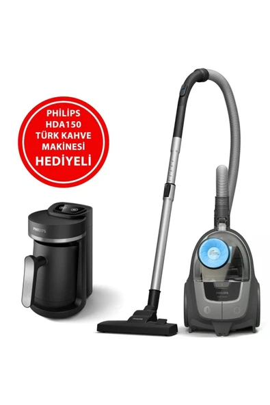 Ｂ＋COM TALK PTTAVM: Philips BXA0058/00 XB2142/10 Toz Torbasız Süpürge + HDA150