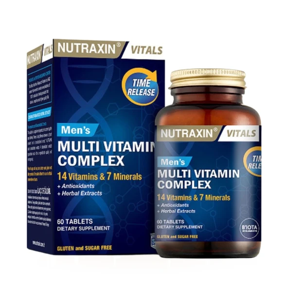 Multivitamin & Mineral Complex Erkekler İçin Özel Kompleks 60 Tablet ürün görseli 1