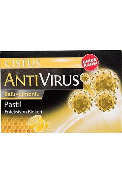 Cistus Antivirus Bal Limon Pastil 10 Adet ürün görseli 1