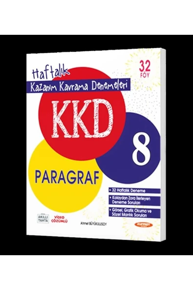 Kurmay 2024 8. Sınıf Paragraf Kazanım Kavrama Denemeleri 32 Fasikül 2024 ürün görseli 1