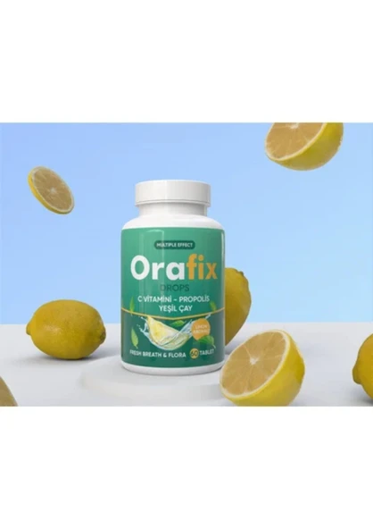 Mp Orafix Drops Ağız Kokusuna, Boğazı Yumuşatmaya Ve Nefesi Ferahlatmaya Yardımcı Bitkisel 60 Çiğneme Tablet ürün görseli 1