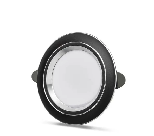 Cata Ct 5258 Siyah Kasa Zepra LED Spot 6W 3 Renkli ürün görseli 1