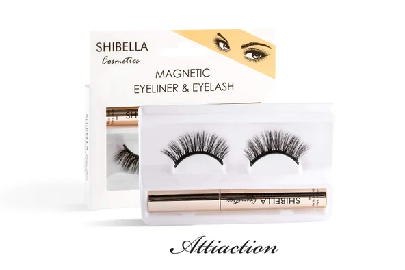 Shibella Cosmetics Manyetik Takma Kirpik ve Manyetik Eyeliner Must Have Serisi- Attraction ürün görseli 1