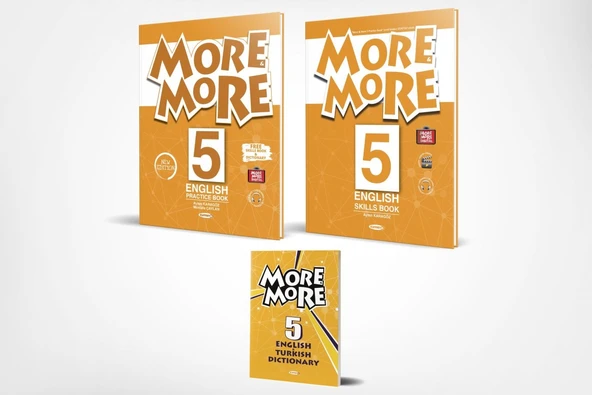 Kurmay Elt More And More 5. Sınıf English Practice Book + Skills Book ürün görseli 1