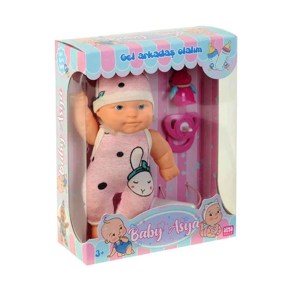 Elbiseli Küçük Asya Bebek Aksesuarlı ürün görseli 1