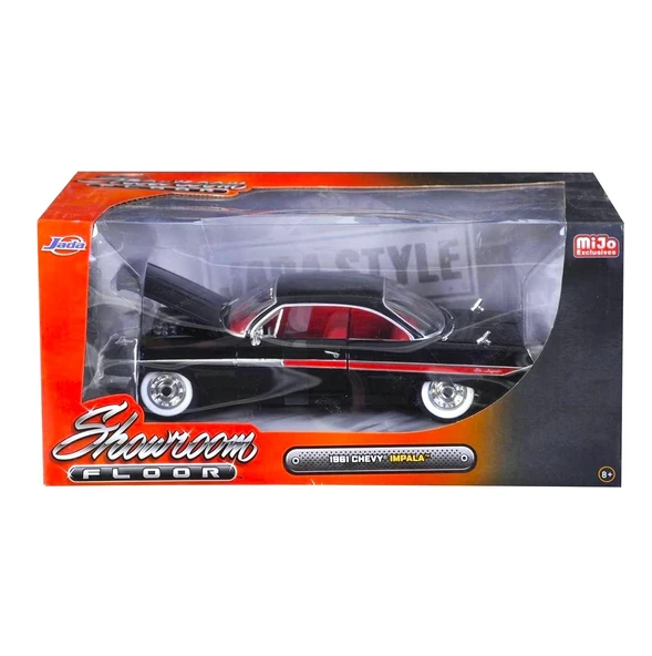 Metal 1:24 1961 Chevy Impala Model Araba ürün görseli 1