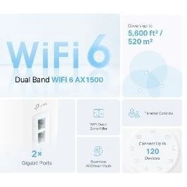TP-LINK DECO-X10-1P AX1500 MESH ROUTER - Resim 2