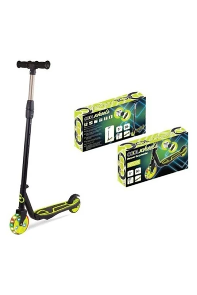 Cool Wheels Scooter Işıklı 5+ Neon Renk 50 Kg ürün görseli 1