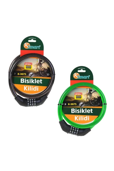 Şifreli Bisiklet Kilidi 75 cm - Resim 8