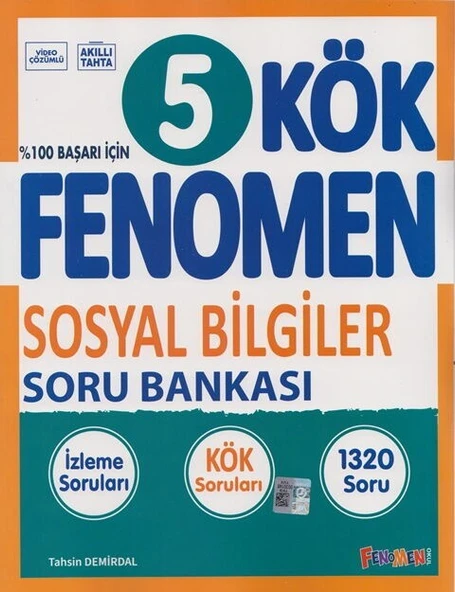 5. Sınıf Sosyal Bilgiler Kök Soru Bankası Fenomen Okul Yayınları ürün görseli 1