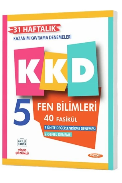 Kurmay 2026 5. Sınıf Fen Bilimleri Kazanım Kavrama Denemeleri Kkd 42 Fasikül Güncel Müfredat ürün görseli 1