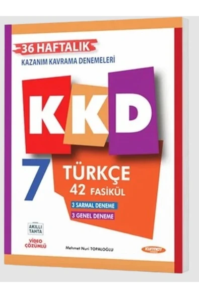 7. Sınıf Türkçe Kazanım Kavrama Denemeleri Kkd 44 Fasikül ürün görseli 1