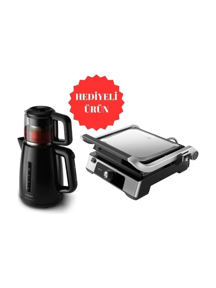Philips HD6301/90 2200 W Tost Makinesi + HD7301 Çay Makinesi Hediyeli ürün görseli 1
