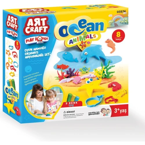 Artcraft Okyanus Hayvanları Hamur Set 150 Gr - Resim 2
