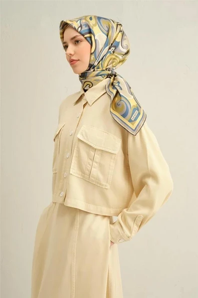 9323 ARMİNE EŞARP - Resim 9
