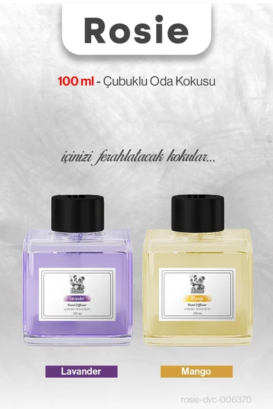 Lavanta ve Mango 100 ml ROSIE Çubuklu Oda Kokusu ürün görseli 1