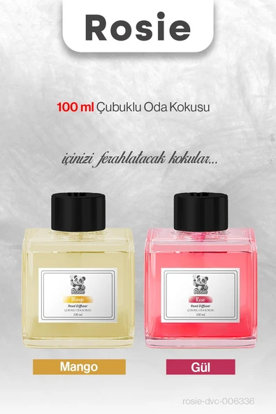 ROSIE Mango ve Gül Çubuklu Oda Kokusu 100 ml ürün görseli 1