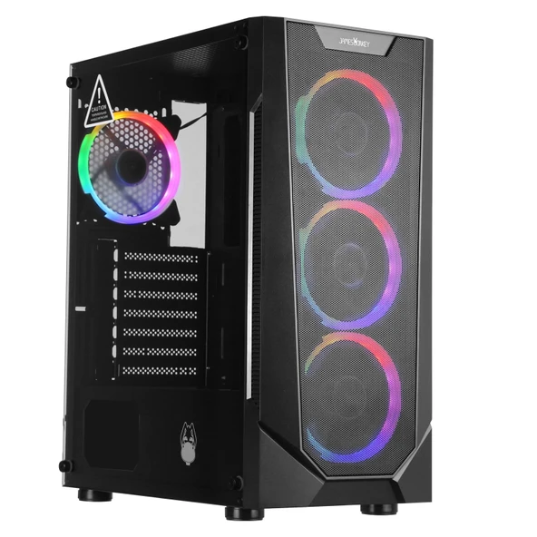 JAMES DONKEY HELIX H800 4XRBW ATX 550W GAMING KASA ürün görseli 1