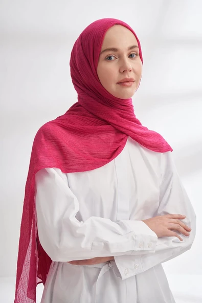3350 ARMANDA MÜSLİN ŞAL DAMA DESEN - Resim 5