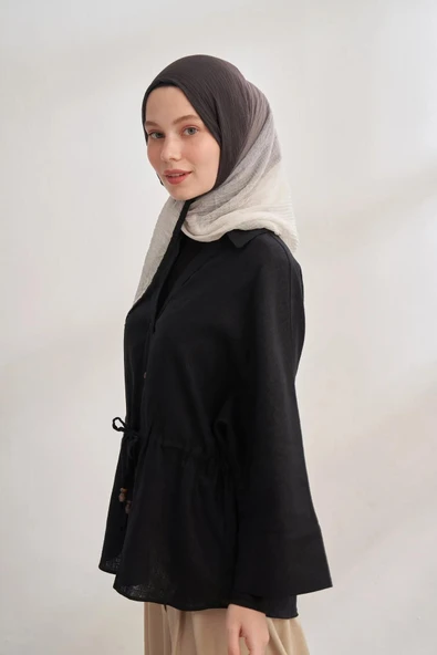 3359 ARMANDA ŞAL BİYELİ DEGRADE - Resim 11