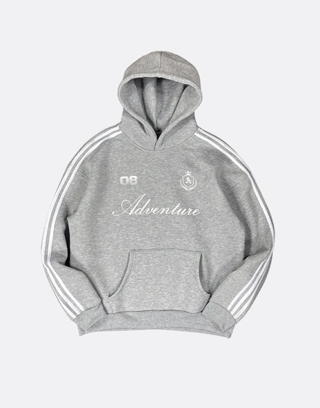 Premium Oversize Adventure Sweatshirt Hoodie ürün görseli 1