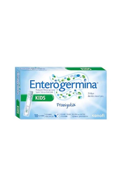 ENTEROGERMINA 5 ML COCUK 10 FLK. ürün görseli 1