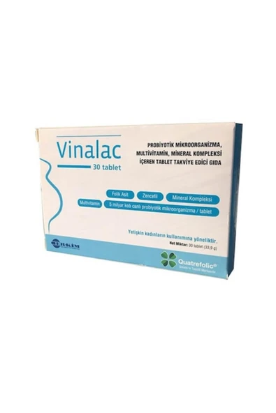 VINALAC 30 TABLET ürün görseli 1