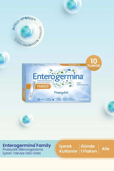 ENTEROGERMINA YETISKIN 10 FLK. ürün görseli 1