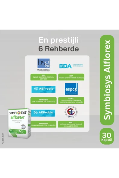 BIOCODEX ALFLOREX 30 CAP - Resim 3