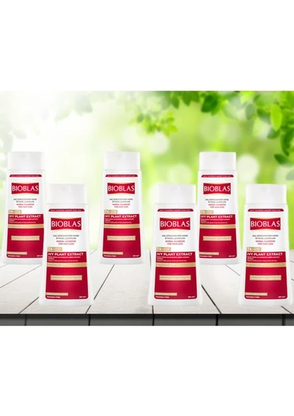 Bioblas Sağlıklı Uzama Şampuanı Sarmaşık Bitki Özlü 360 ml 6 Adet ürün görseli 1