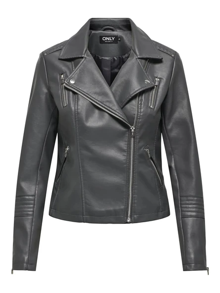 15153079 ONLGEMMA FAUX LEATHER BIKER OTW NOOS ürün görseli 1