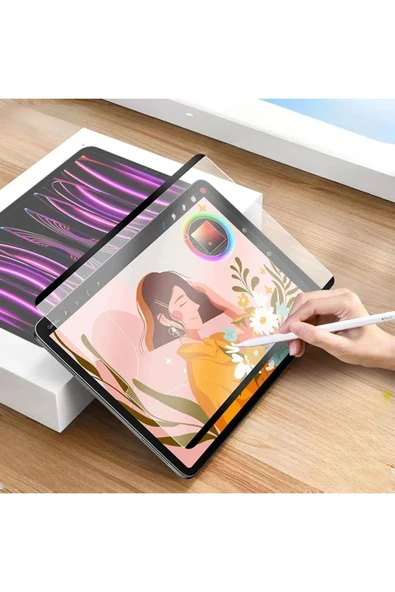 Samsung Galaxy Tab S11 Uyumlu Ekran Koruyucu Magnetic (MIKNATISLI) Kağıt Hissiyatlı SM-X730 ürün görseli 1