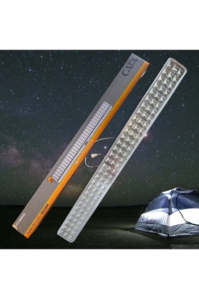 90 Ledli 9w Şarjlı Işıldak Ct-9990 - Beyaz Işık ürün görseli 1