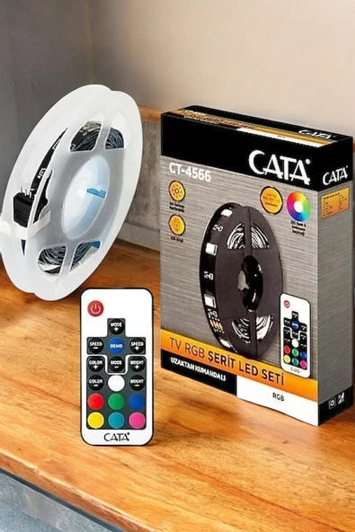 Ct-4566 Usb'li Tv Arkası Rgb Led 3mt ürün görseli 1