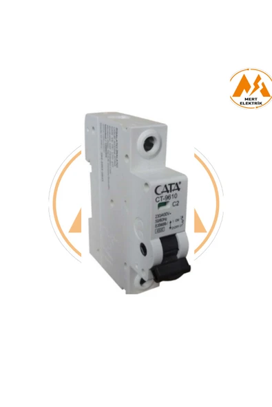 Ct 9610 1x2a 4.5ka C Tipi Otomatik Sigorta ürün görseli 1