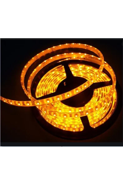 Ct-4492 10ç Dış Mekan Amber Led Şerit(5 MT) ürün görseli 1