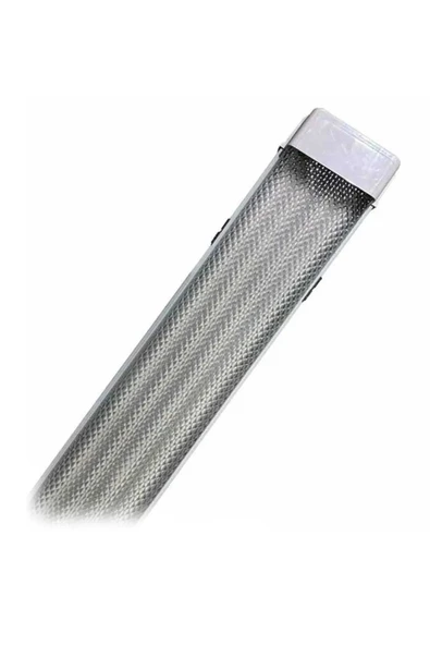 Ct-2482 80W 120cm Kristal Yatay Led Bant Armatür 2 Sıra Led 8770Lm Beyaz Işık 6400K ürün görseli 1