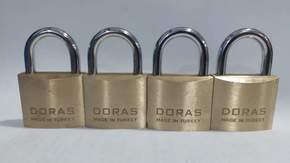 Ersa Doras 40 Mm Pas Sistem 4 lü Sarı Pas Sistem Asma Kilit ürün görseli 1
