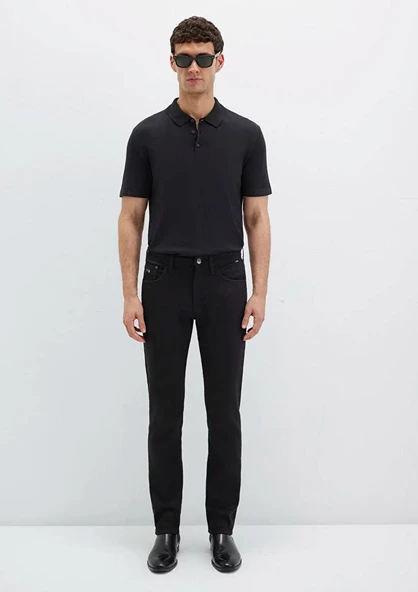 M0035133304 MAVİ MARCUS PANTOLON BLACK ürün görseli 1