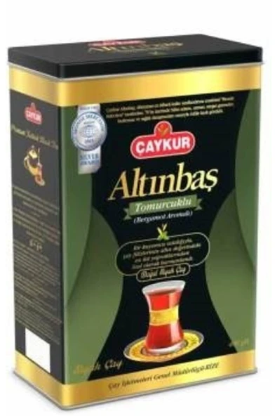 Çaykur Altınbaş Tomurcuklu Çay 400 Gr Teneke Kutu X 4 Adet ürün görseli 1